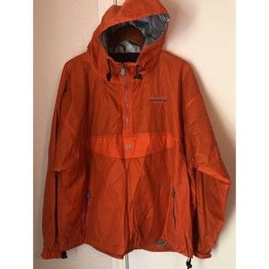 Oklahoma State Gear Mens Windbreaker Jacket Orange Half Zip Pullover Hooded XL